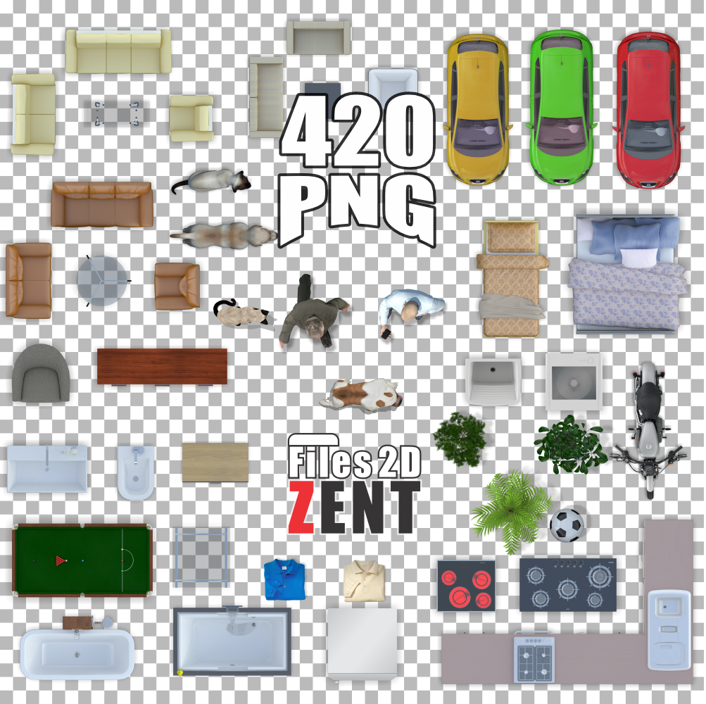 420 PNG   Muebles  - Files 2D ZENT