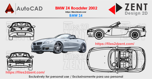BMW Z4 Roadster 2002- AutoCAD