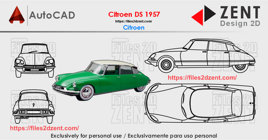 Citroen DS 1957- AutoCAD